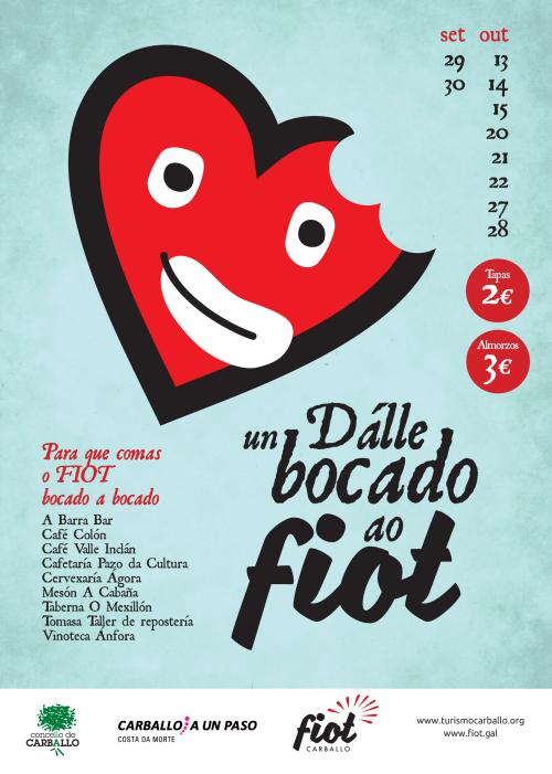 Cartel de Dálle un bocado ao FIOT Cartel de Dálle un bocado ao FIOT