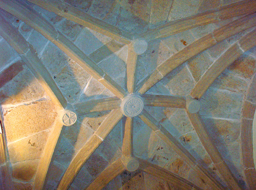 Bóveda da Capela de San Paio de Entrecruces