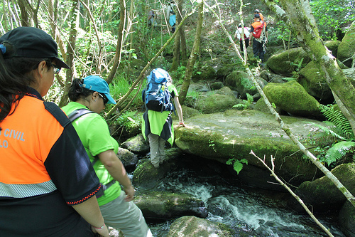 Ruta por el ro Chonia