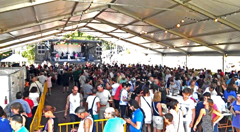 Un momento da festa do berberecho 2017 Un momento da festa do berberecho 2017