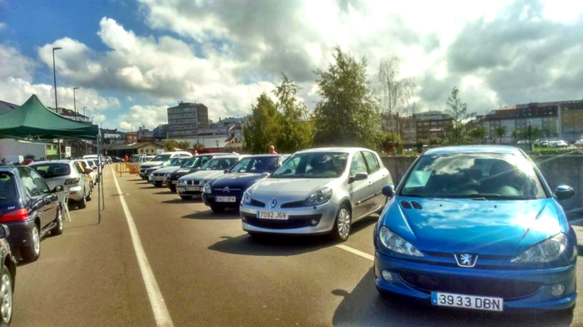 Berocasión expón os vehículos na contorna do Rego da Balsa Berocasión expón os vehículos na contorna do Rego da Balsa