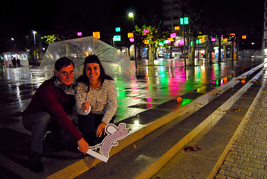 Santi Pazos e Laura Tova Santi Pazos e Laura Tova