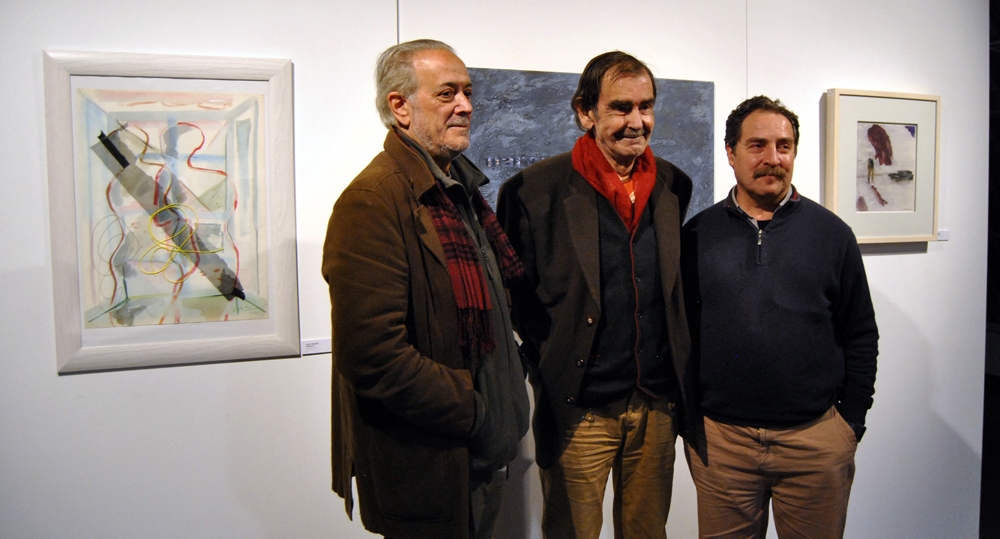 Xulio Maside, Xoán Pardiñas e Fernando Riveiro Xulio Maside, Xoán Pardiñas e Fernando Riveiro