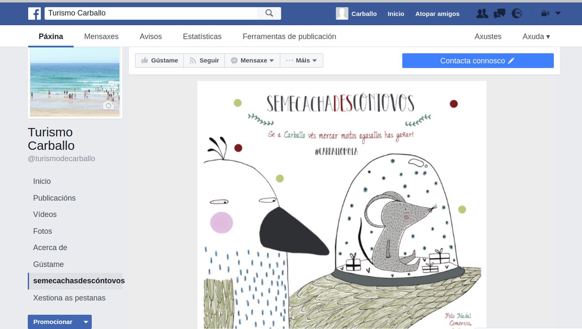 SemecachaDEScóntovos en el Facebook SemecachaDEScóntovos en el Facebook