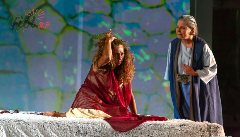 Una escena de Fedra / Foto: Pentacion Una escena de Fedra / Foto: Pentacion
