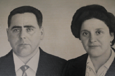 Francisco e Carme, ao casar