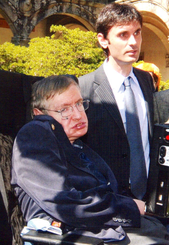 Mira con Stephen Hawking Mira con Stephen Hawking
