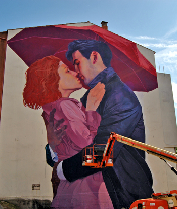 Natalia Rak en la Vila de Negreira Natalia Rak en la Vila de Negreira