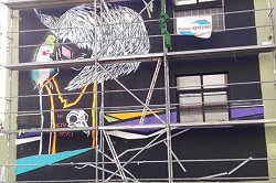 A obra de Emi de las Heras en proceso A obra de Emi de las Heras en proceso