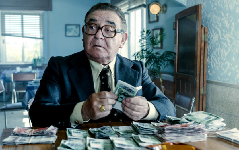 Manuel Lourenzo caracterizado para o seu papel como Terito na serie Fariña Manuel Lourenzo caracterizado para o seu papel como Terito na serie Fariña
